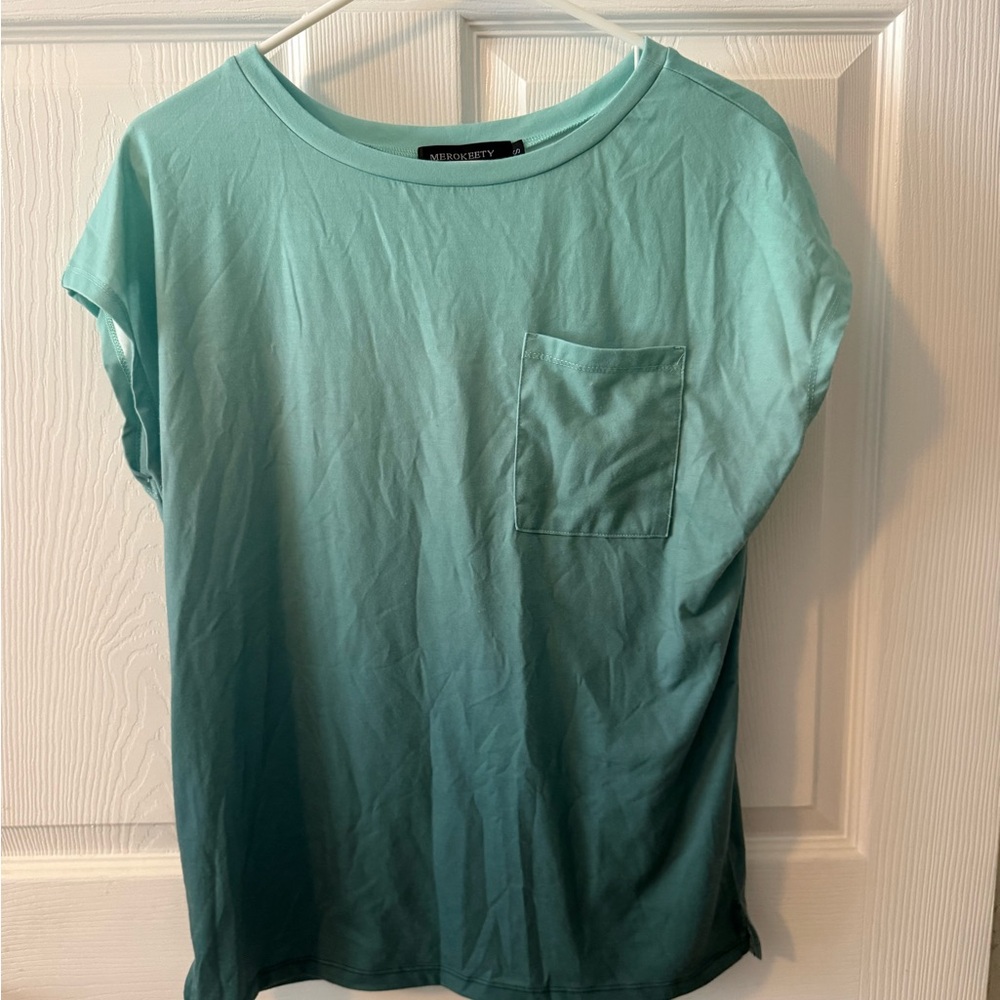 Gradient Green Short Sleeve Tee